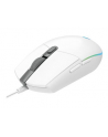 logitech Mysz G203 Lightspeed Gaming Mouse biała - nr 69