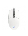 logitech Mysz G203 Lightspeed Gaming Mouse biała - nr 97