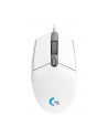 logitech Mysz G102 Lightspeed Gaming Mouse biała - nr 8