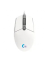 logitech Mysz G102 Lightspeed Gaming Mouse biała - nr 28