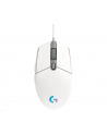 logitech Mysz G102 Lightspeed Gaming Mouse biała - nr 4