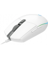 logitech Mysz G102 Lightspeed Gaming Mouse biała - nr 7