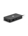microsoft USB-C Travel Hub Commercial Black 1E4-00003 - nr 1