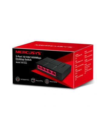 tp-link Przełącznik Mercusys MS105G switch 5xGE nr 2