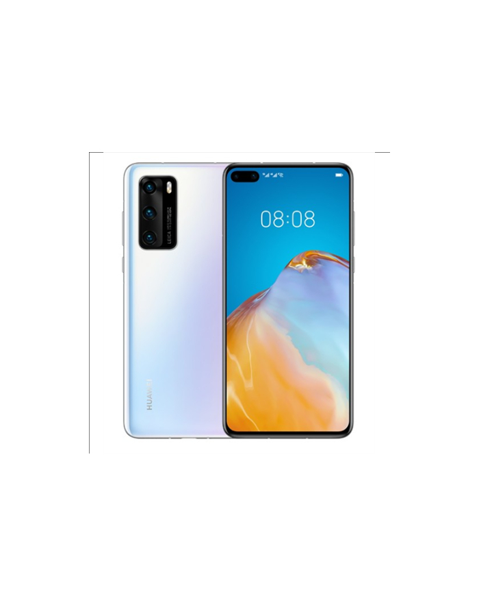 Huawei P40 (Pearl) Dual SIM 6.1'amp;'; Wyświetlacz OLED LCD 1080x2340/2.86'amp;amp;2.36'amp;amp;1.95GHz/128GB/8GB RAM/System Android 10.0,WiFi,5G,BT główny