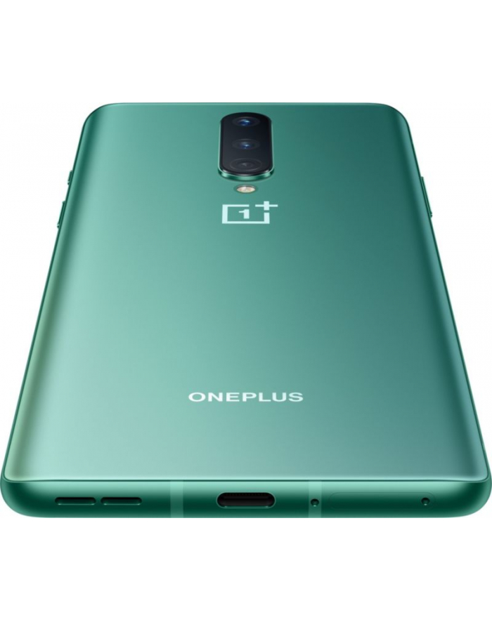 OnePlus 8 (Green) Dual SIM 6.55'amp;'; AMOLED 1080x2400/2.8GHz'amp;amp;1.8GHz/256GB/12GB RAM/System Android 10.0/WiFi,5G,BT główny