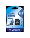 verbatim Micro SDXC 256GB class 10 UHS-1 + Adapter SD - nr 10