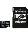 verbatim Micro SDXC 256GB class 10 UHS-1 + Adapter SD - nr 12