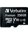 verbatim Micro SDXC 256GB class 10 UHS-1 + Adapter SD - nr 13