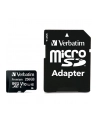 verbatim Micro SDXC 256GB class 10 UHS-1 + Adapter SD - nr 15