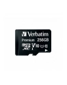 verbatim Micro SDXC 256GB class 10 UHS-1 + Adapter SD - nr 24