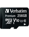 verbatim Micro SDXC 256GB class 10 UHS-1 + Adapter SD - nr 27