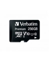 verbatim Micro SDXC 256GB class 10 UHS-1 + Adapter SD - nr 28