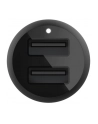Ładowarka samochodowa Dual  USB-A Car Charger 12W x2 czarna - nr 27