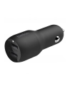 Ładowarka samochodowa Dual  USB-A Car Charger 12W x2 czarna - nr 29