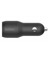 Ładowarka samochodowa Dual  USB-A Car Charger 12W x2 czarna - nr 2