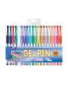 Długopisy żelowe MFP 60 kolorów 1102-1012M - nr 1