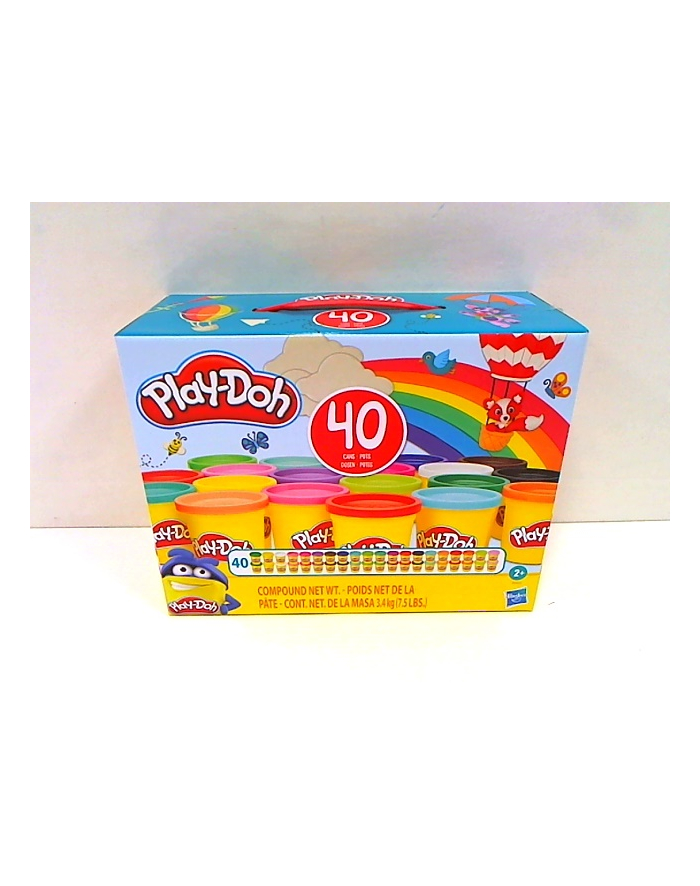 Play-Doh Zestaw 40 tub w pudełku E9413 HASBRO główny
