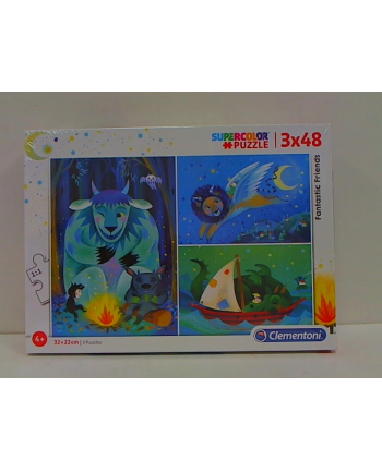 Clementoni Puzzle 3x48el Fantastic Friends 25245