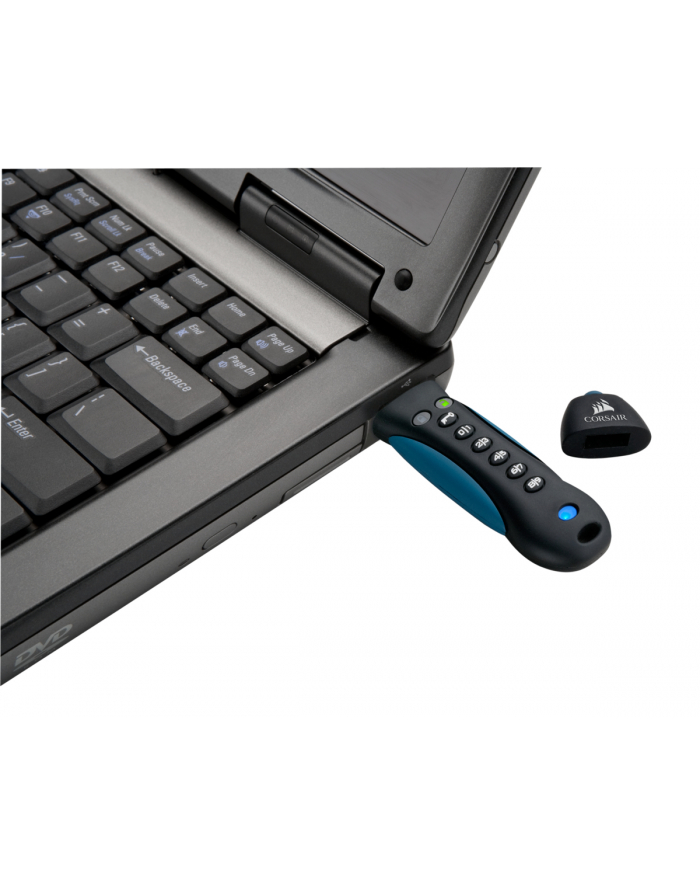 Corsair Flash Padlock 3128 GB, USB flash drive (black / blue, USB-A 3.2 Gen 1) główny