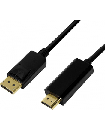 logilink Kabel DisplayPort 1.2 do HDMI 1.4, 2m Czarny