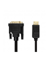 logilink Kabel DisplayPort 1.2 do DVI 24+1, 1m, Czarny - nr 2