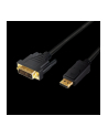 logilink Kabel DisplayPort 1.2 do DVI 24+1, 1m, Czarny - nr 4