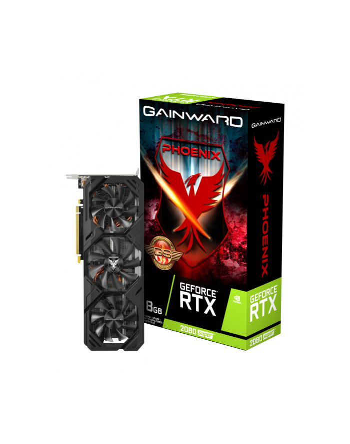 Gainward GeForce RTX 2080 SUPER Phoenix GS graphics card (3x DisplayPort, 1x HDMI) główny