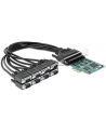 DeLOCK DeLOCK PCIe card> 8xSeriell RS-232 DB9 interface card - nr 14