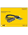 DeLOCK DeLOCK PCIe card> 8xSeriell RS-232 DB9 interface card - nr 16