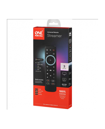 One for all Streamer remote control (black)