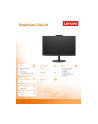 lenovo Monitor 23.8 ThinkVision T24v-20 WLED LCD 61FCMAT6EU - nr 5