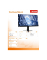 lenovo Monitor 23.8 ThinkVision T24h-20 LCD WLED QHD 61F0GAT1EU - nr 3