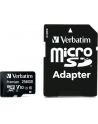 verbatim Micro SDXC 256GB class 10 UHS-1 + Adapter SD - nr 10