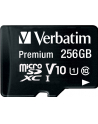 verbatim Micro SDXC 256GB class 10 UHS-1 + Adapter SD - nr 11