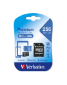 verbatim Micro SDXC 256GB class 10 UHS-1 + Adapter SD - nr 19