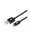 tb Kabel USB-Micro USB 2 m. czarny sznurek - nr 1