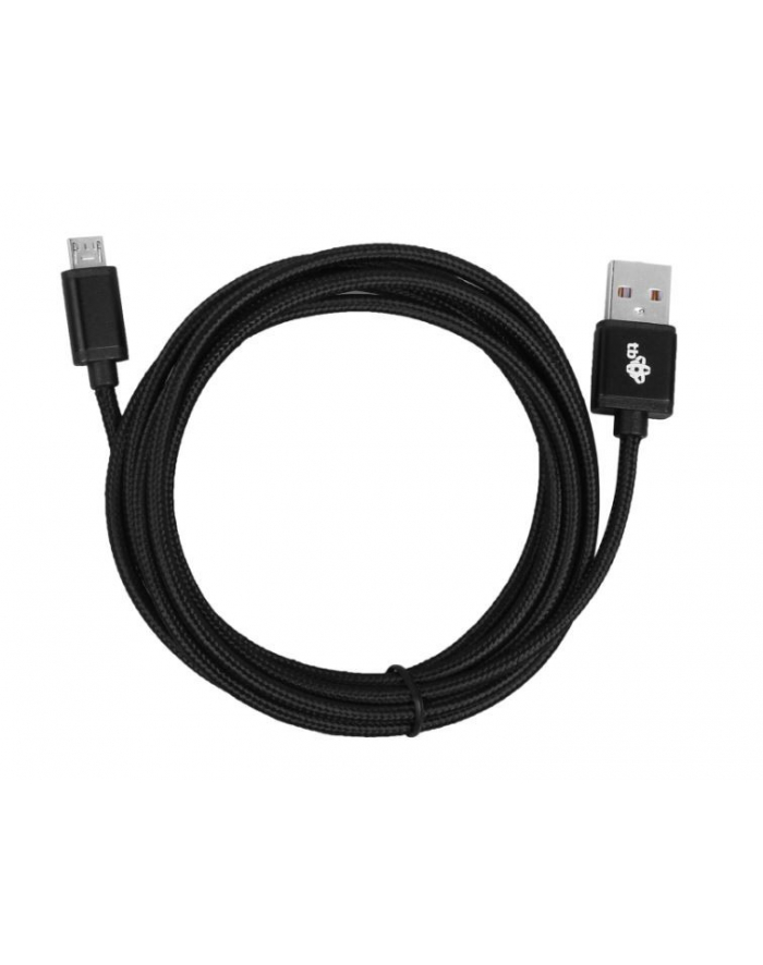 tb Kabel USB-Micro USB 2 m. czarny sznurek główny
