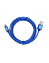 tb Kabel USB-Micro USB 2 m niebieski sznurek - nr 4