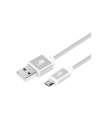tb Kabel USB-Micro USB 2 m srebrny sznurek - nr 1