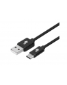 tb Kabel USB-USB C 2 m czarny sznurek - nr 1
