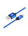 tb Kabel USB-USB C 2 m niebieski sznurek - nr 2