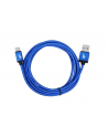 tb Kabel USB-USB C 2 m niebieski sznurek - nr 4