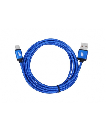 tb Kabel USB-USB C 2 m niebieski sznurek