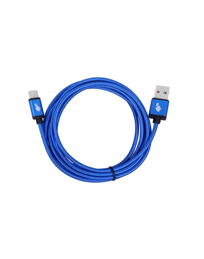 tb Kabel USB-USB C 2 m niebieski sznurek główny