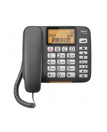 Gigaset DL580 phone black S30350-S216-B101