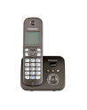 Panasonic KX-TG6821GA, analog telephone (brown, a handset with answering machine) - nr 9