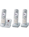 Panasonic KX-TG6823GS, analog telephone (silver three handsets with answering machine) - nr 2