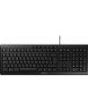 Cherry STREAM Keyboard EU black U - US English with Euro symbol - nr 11