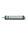 Brennenstuhl Premium-Line, 6-way power strip (black / gray, 5 meters) - nr 15